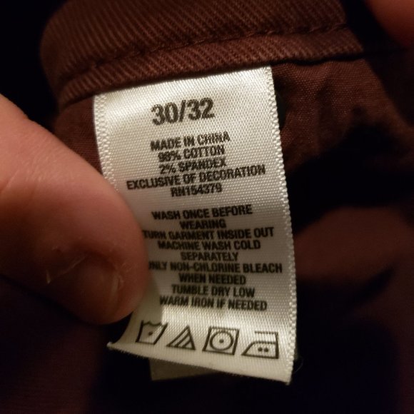 Aeropostale Maroon Pants 30/32 - Picture 3 of 3